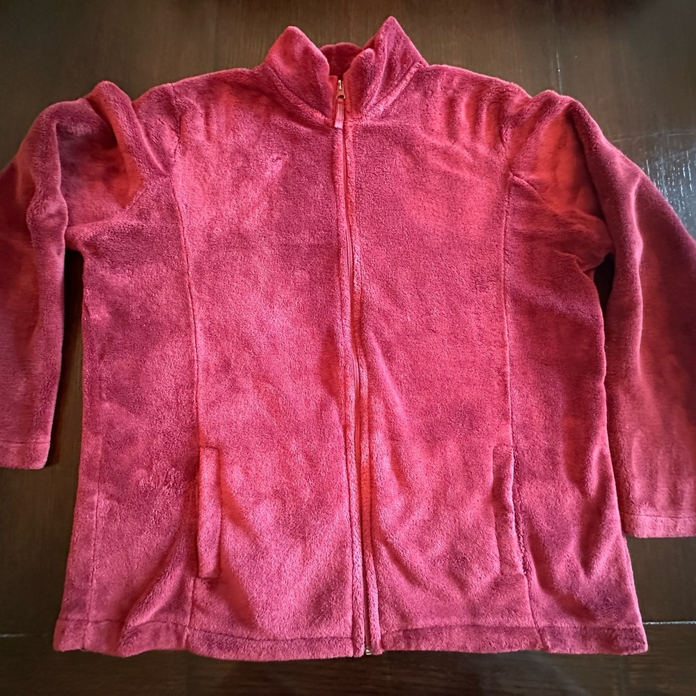 Jason Maxwell Red Fleece Jacket 1X